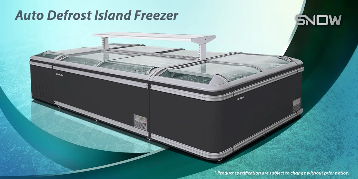 Auto Defrost Island Freezer