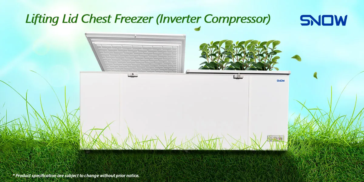 Lifting Lid Chest Freezer (Inverter)