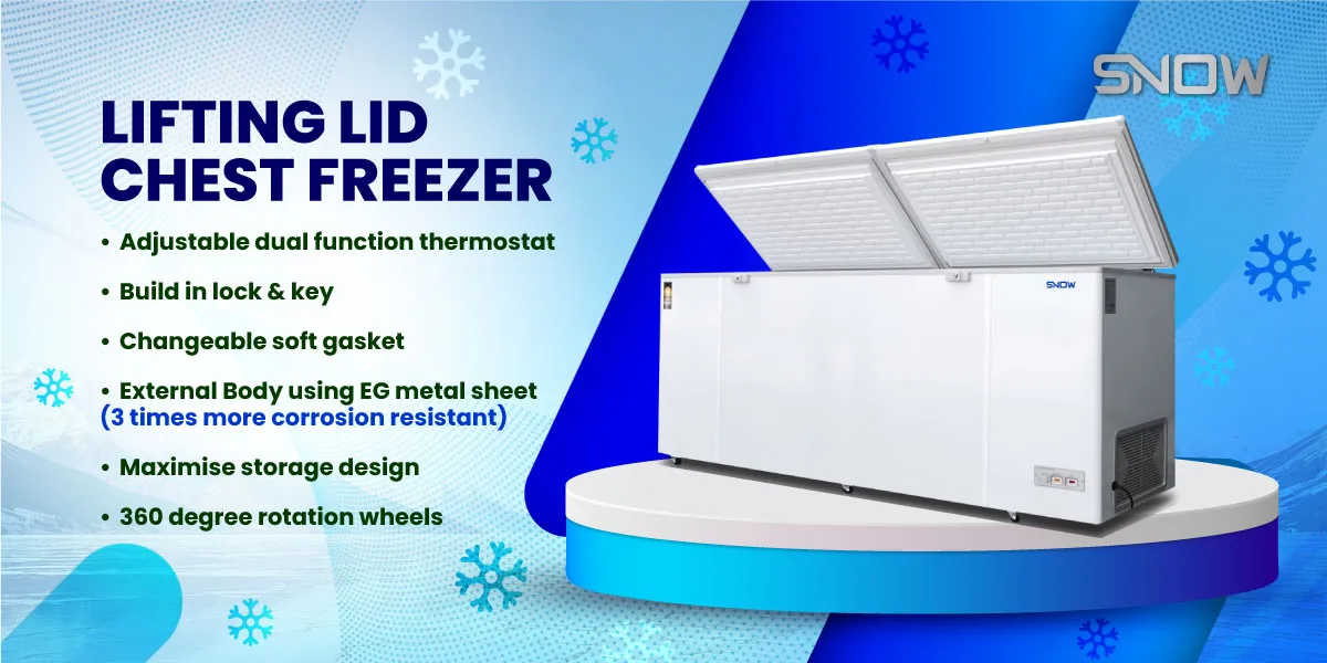 Lifting Lid Freezer
